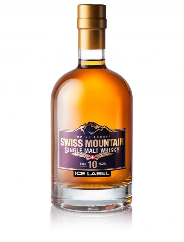 Nuevo – Swiss Mountain Single Malt Whisky «ICE LABEL» Edición 2020 «10 años de edad»